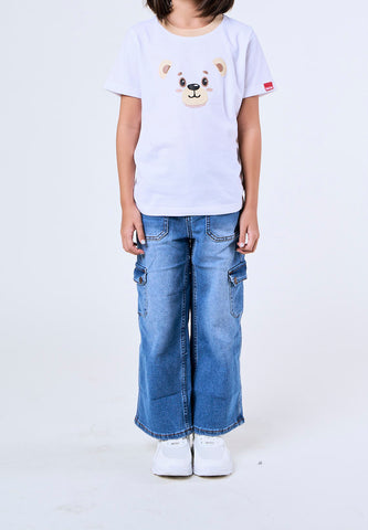 Mossimo Kids Parker White Unisex Tshirt