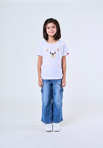 Mossimo Kids Parker White Unisex Tshirt