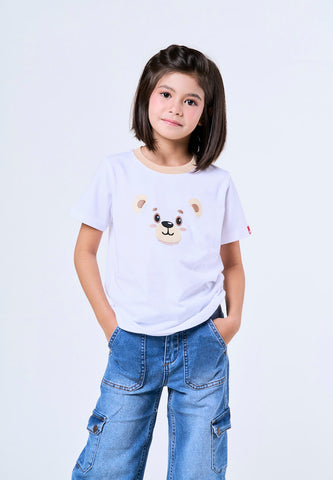Mossimo Kids Parker White Unisex Tshirt