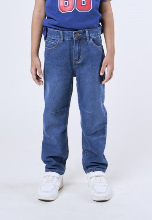Mossimo Kids Weston Dark Denim Straight Leg Vintage Washed Jeans