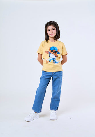 Mossimo Kids Light Blue Mom Jeans with Light Wash and Mild Wash Kids
