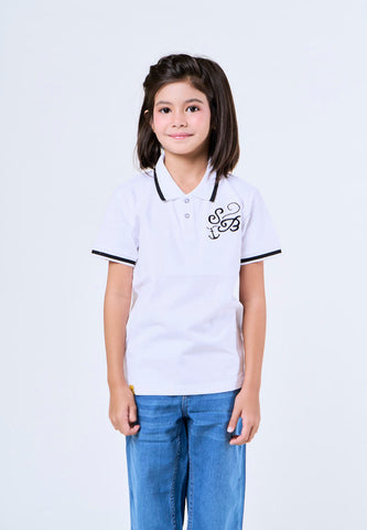 Mossimo Kids White Spongebob Soak It Up Polo Shirt