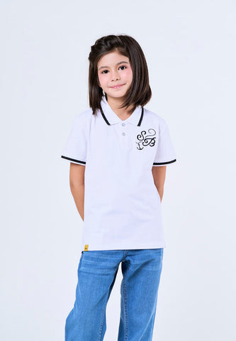 Mossimo Kids White Spongebob Soak It Up Polo Shirt