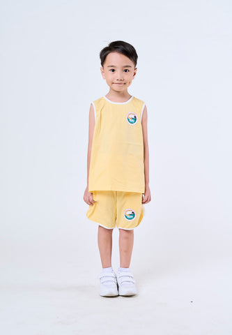 Mossimo Kids Boys Miel Yellow Tank Top and Short Set