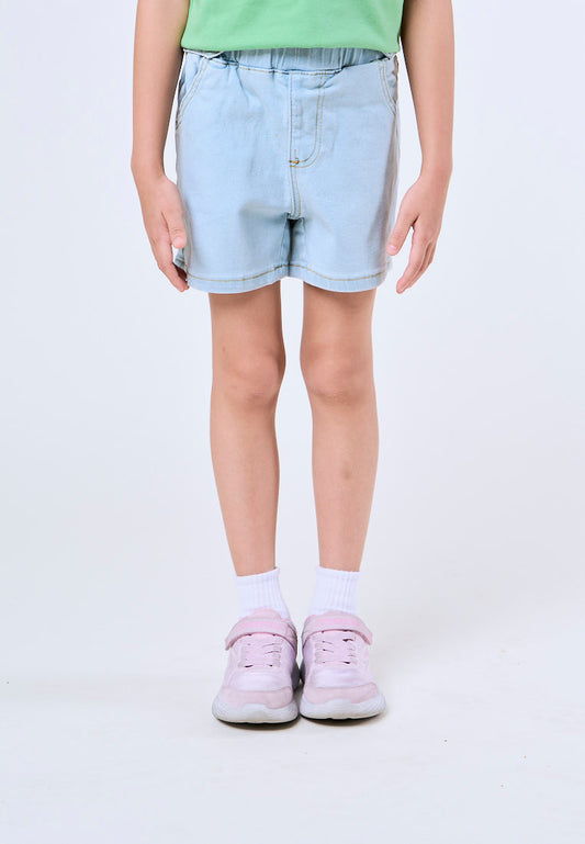 Mossimo Clarissa Light Blue Girls Kids Denim Shorts
