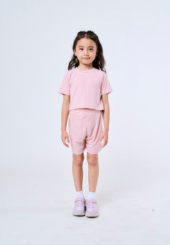 Mossimo Kids Girls Pink Regular Crop with Shorts