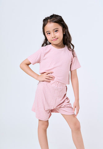 Mossimo Kids Girls Pink Regular Crop with Shorts