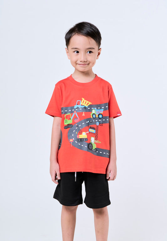 Mossimo Kids Zain Flame Scarlet Regular Tshirt