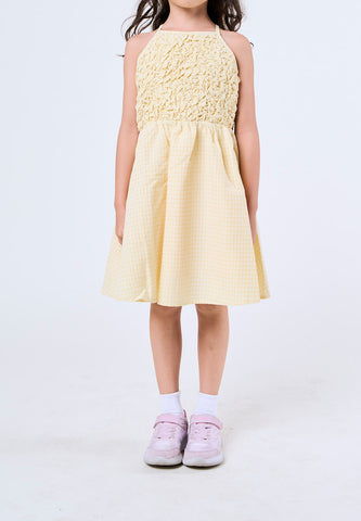 Mossimo Kids Dolce Yellow Halter Neck and Strap Dress