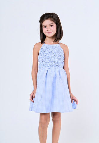 Mossimo Kids Dolce Blue HalterNeck and Straps Dress