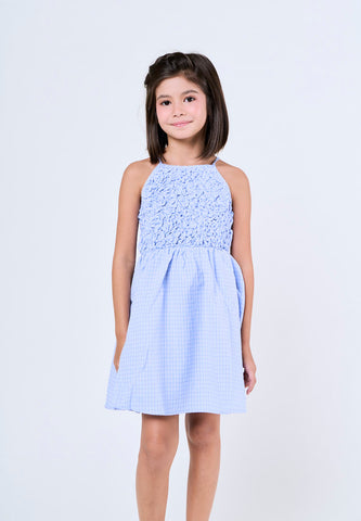 Mossimo Kids Dolce Blue HalterNeck and Straps Dress