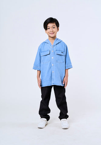 Mossimo Kids George Denim Hooded Jacket