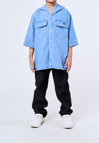 Mossimo Kids George Denim Hooded Jacket