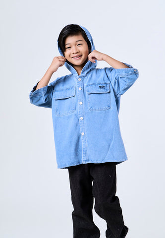 Mossimo Kids George Denim Hooded Jacket