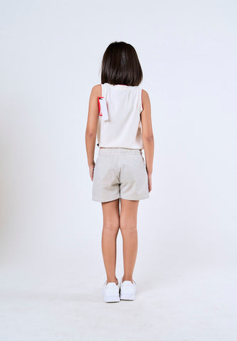 Mossimo kids Pam Beige Relaxed Pull On Shorts