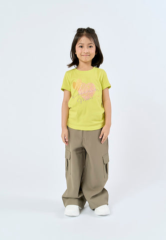 Mossimo Kids Lyra Fatigue Wide Leg Cargo Jeans