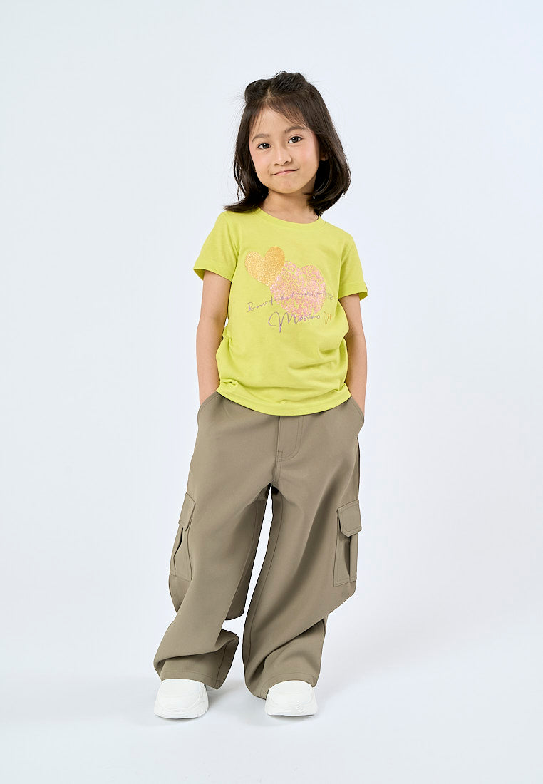 Mossimo Kids Lyra Fatigue Wide Leg Cargo Jeans