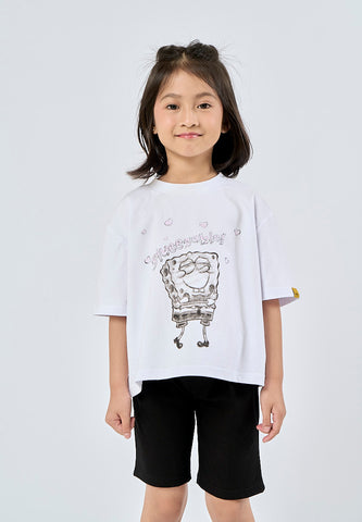 Mossimo Kids White Spongebob Set