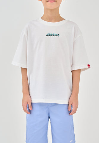 Mossimo Kids Cole White Oversized Fit Tee