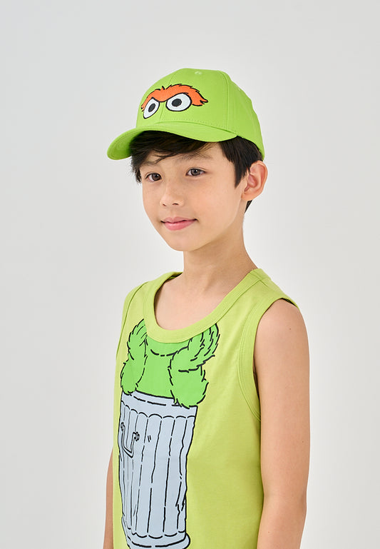 Mossimo Sesame Street Green Oscar Embroidered Cap