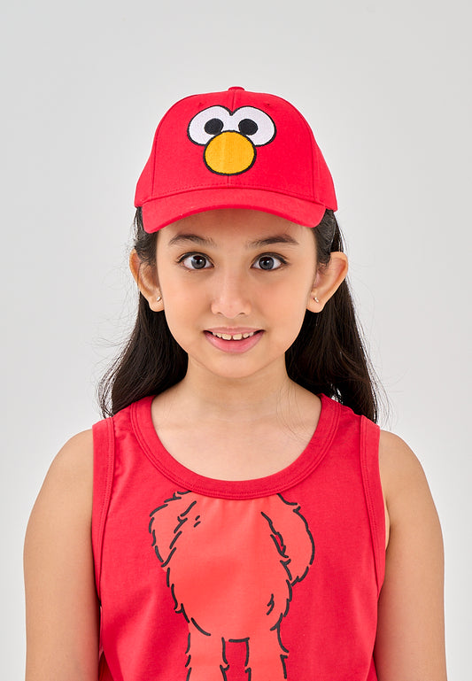 Mossimo Sesame Street Red Elmo Embroidered Cap