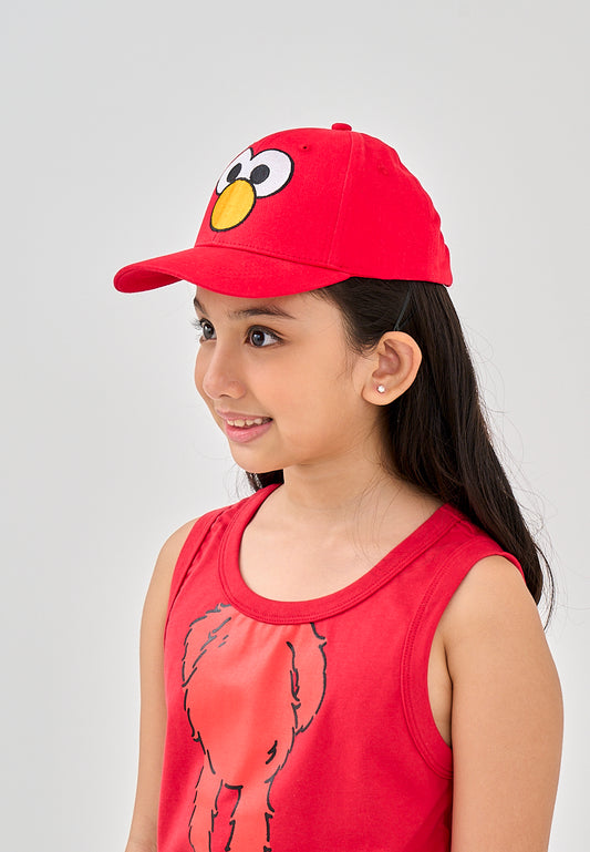 Mossimo Sesame Street Red Elmo Embroidered Cap