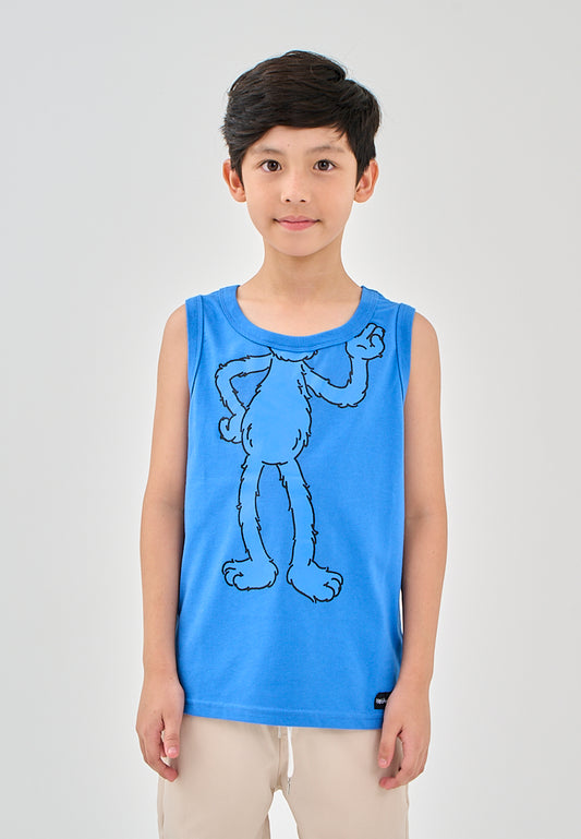 Mossimo Kids Sesame Street Grover Blue Tank Top