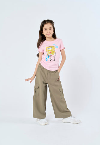 Mossimo Kids Pink Spongebob Basic Tshirt