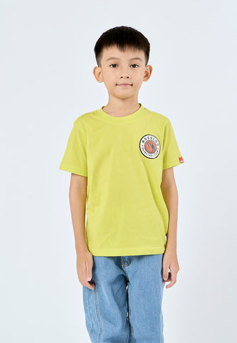 Mossimo Kids Zion Yellow Green  Round Neck Regular Tshirt