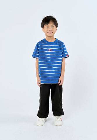 Mossimo Kids Jm Blue Stripes Basic Tshirt