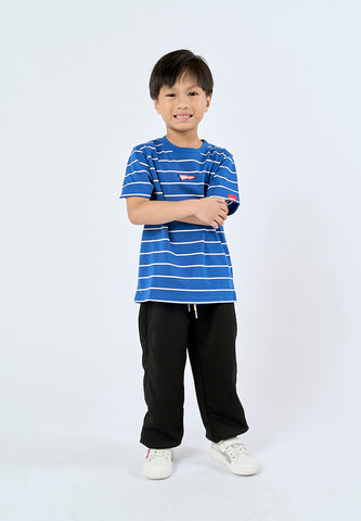 Mossimo Kids Jm Blue Stripes Basic Tshirt