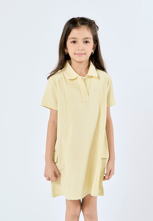 Mossimo Kids Juliana Cream Textured Dress