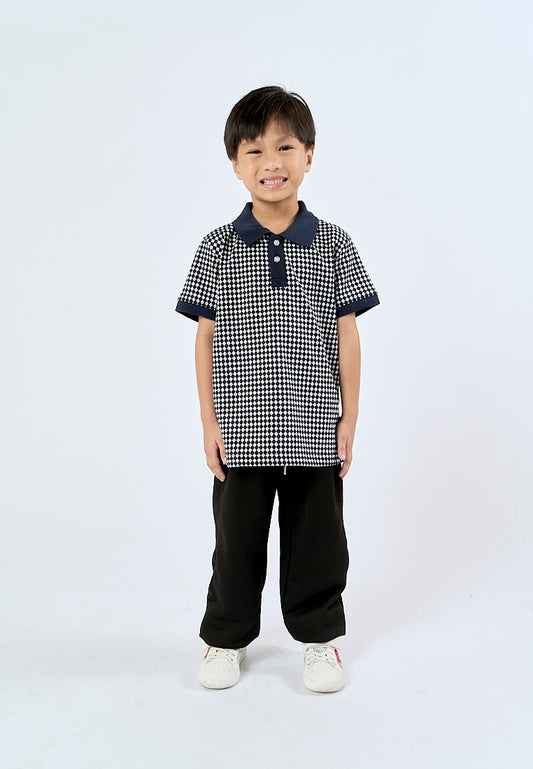 Mossimo Kids Jacob Dark Blue Regular Polo Shirt