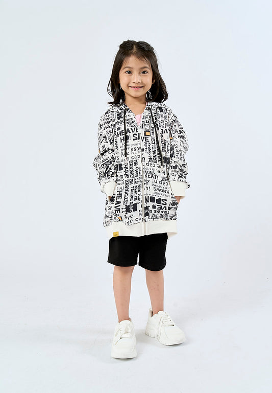 Mossimo Kids White Spongebob All Over Print Jacket