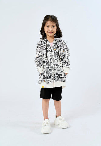 Mossimo Kids White Spongebob All Over Print Jacket