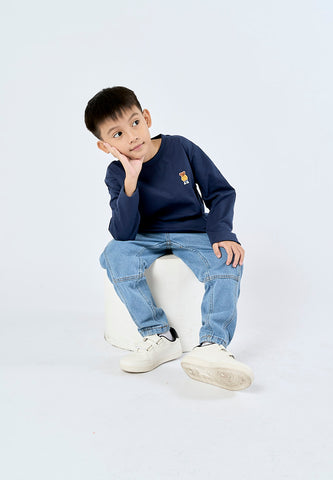 Mossimo Kids Gavin Dark Blue Long Sleeves