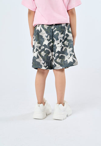 Mossimo Kids Heather Gray Spongebob All Over Print Shorts