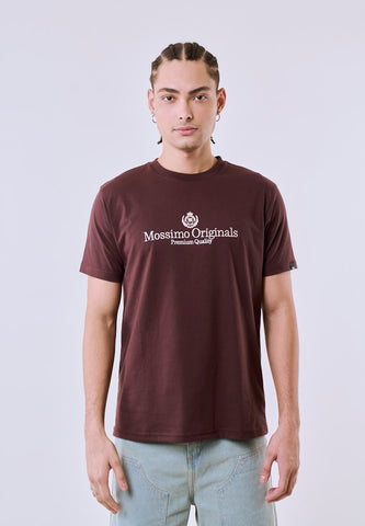 Mossimo Men's Brown Statement Classic Fit Tee