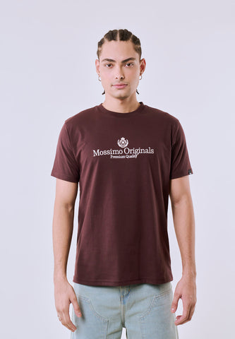 Mossimo Men's Brown Statement Classic Fit Tee