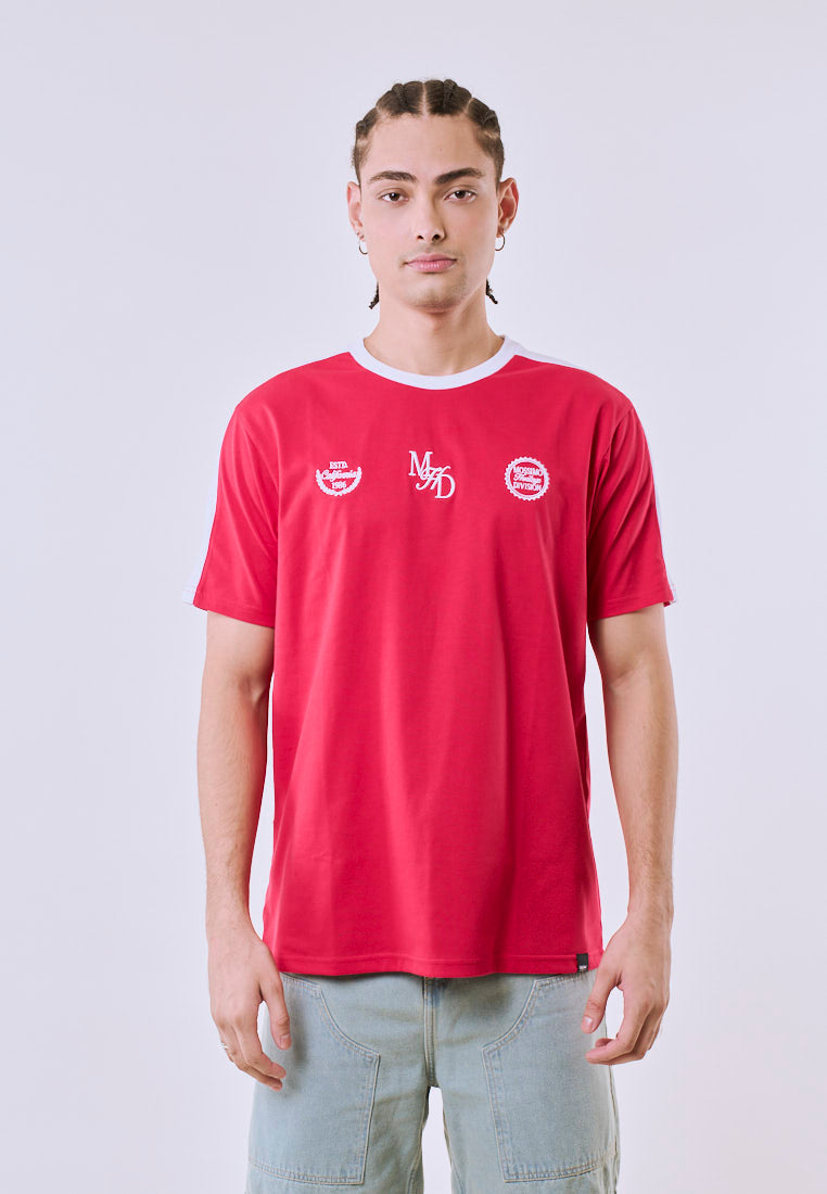Mossimo Men's Red Heritage Ringer Classic Fit Tee