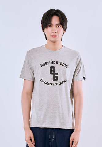 Mossimo Michael Heather Gray Muscle Fit Tee For Men