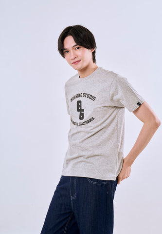 Mossimo Michael Heather Gray Muscle Fit Tee For Men