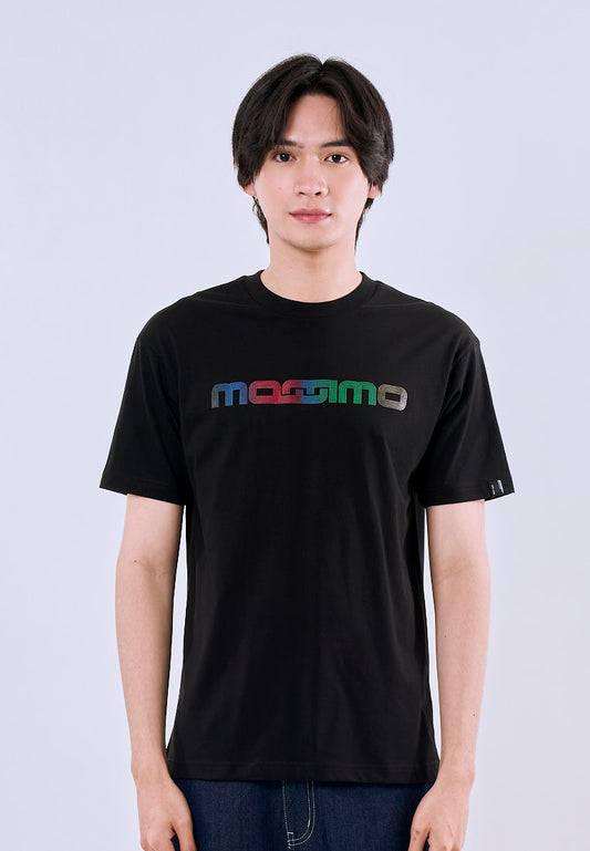 Mossimo Liam Black Regular Fit Tee For Men