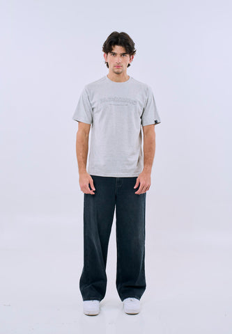 Mossimo Men's Basic Comfort Fit Embossed Logo Tee