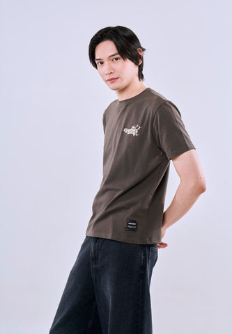 Mossimo Blaze Gray Unisex Fit Tee For Men