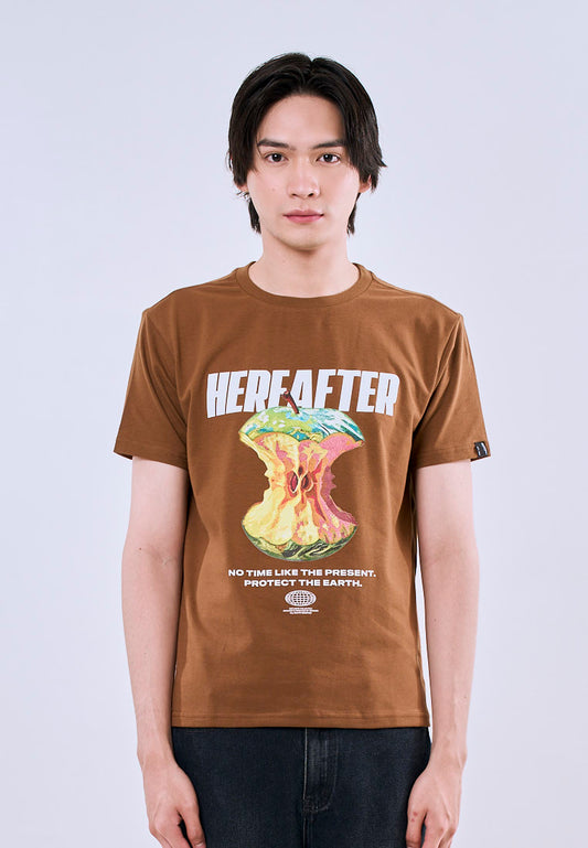 Mossimo Calum Rust Unisex Fit Tee For Men
