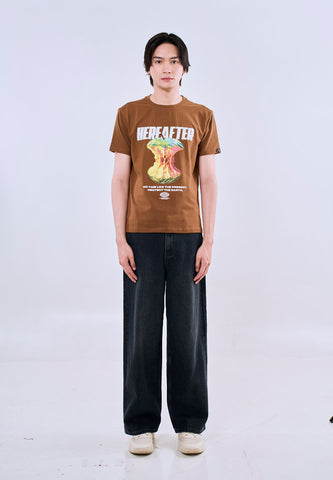 Mossimo Calum Rust Unisex Fit Tee For Men