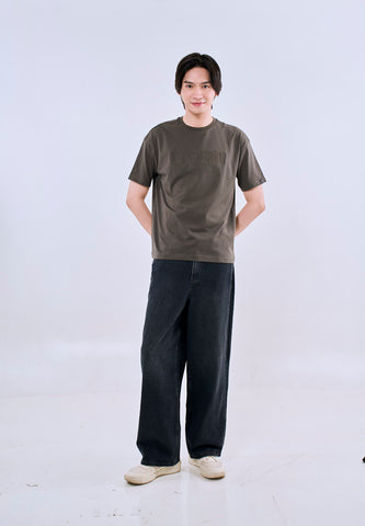 Mossimo Zion Gray Urban Fit Tee For Men