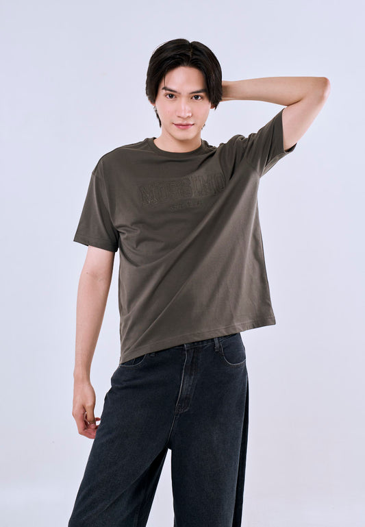 Mossimo Zion Gray Urban Fit Tee For Men