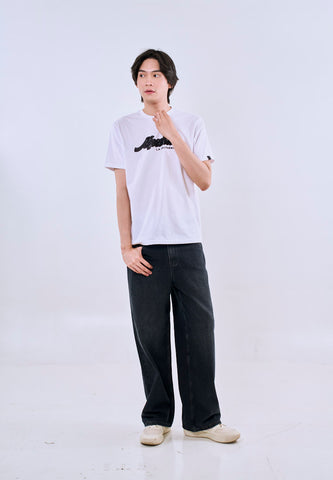 Mossimo Harrison White Classic Fit Tee For Men